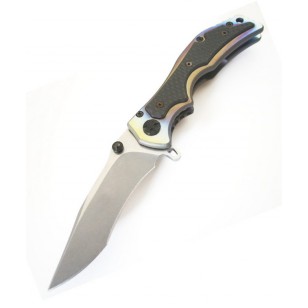 Stainless steel folding knife